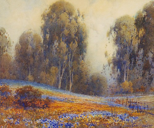 Percy Gray - Poppies and Eucalyptus